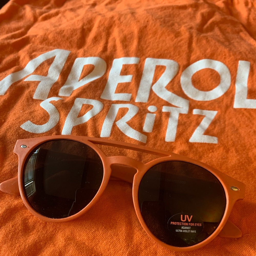 Aperol spritz sunglasses